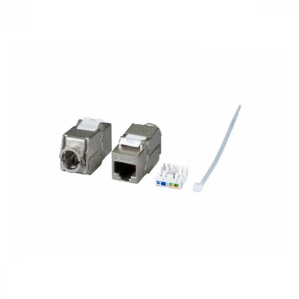 MAXPRO LINE Modul RJ45 Cat6a metalni,500MHz-10GbE FA-2620KSF-8-C6A 