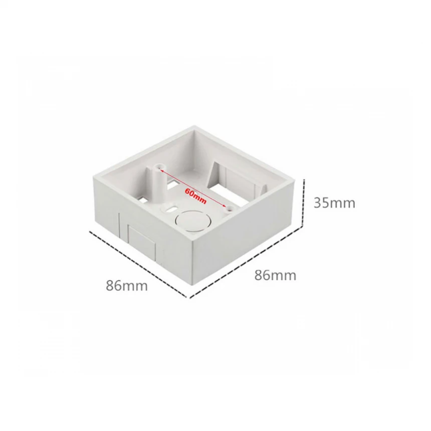 MAXPRO LINE Nazidna kutija za utičnicu, 86mm 