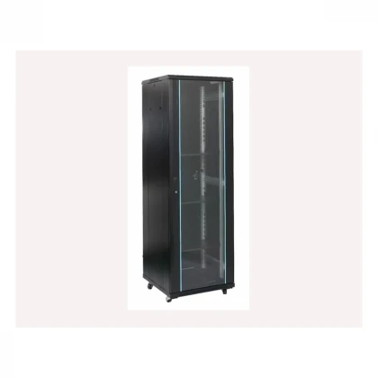 MAXPRO LINE Rack orman samostojeći, 27U, 600x600, staklena vrata (pakovanje od 3 kutije) 