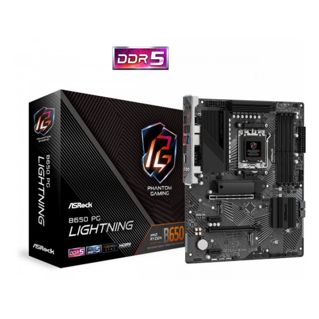 MB AM5 ASRock B650 PG LIGHTNING 90-MXBK20-A0UAYZ