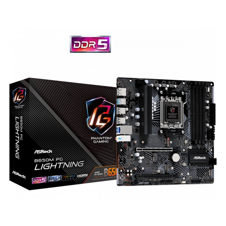 MB AM5 Asrock B650M PG Lightning