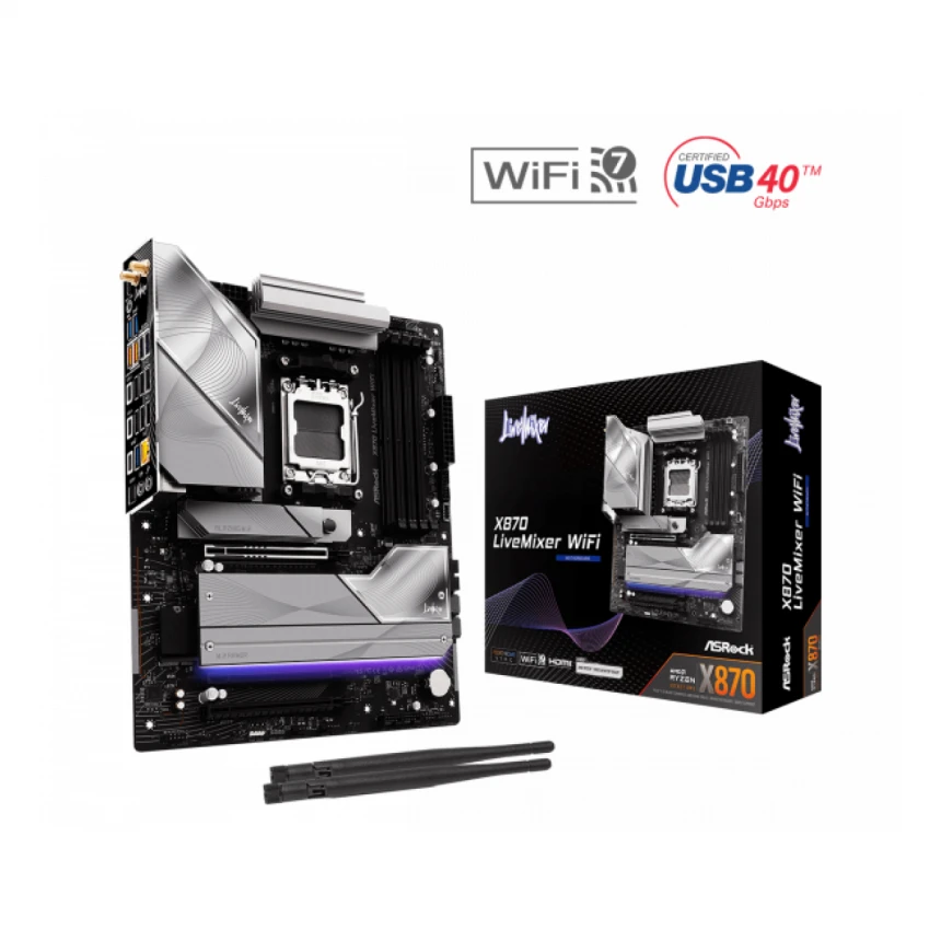 MB AM5 ASRock X870 LIVEMIXER WIFI