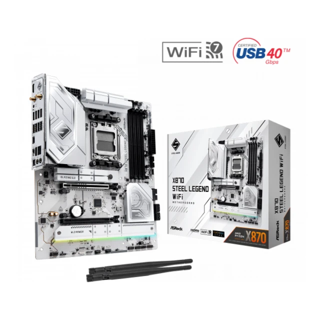 MB AM5 ASRock X870 STEEL LEGEND WIFI