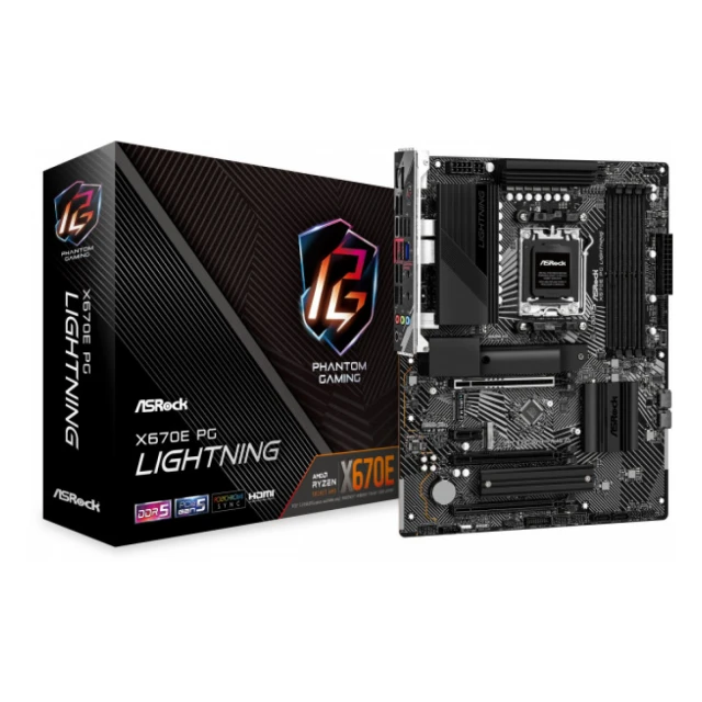 MB AMD AM5 ASRock X670E PG LIGHTNING 90-MXBJ6-A0UAYZ