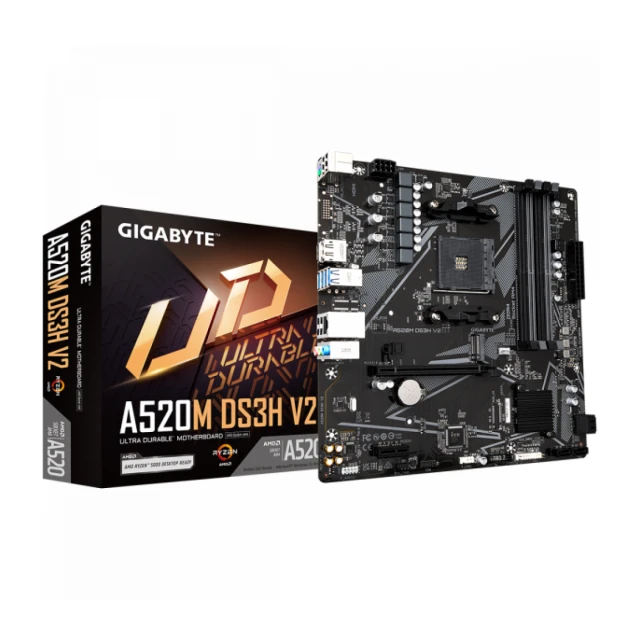 MB Gigabyte AMD AM4 A520M DS3H V2 1.0