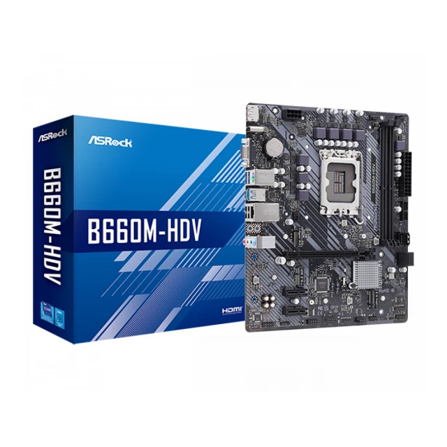 MB s1700 ASRock B660M-HDV 90-MXBH40-A0UAYZ