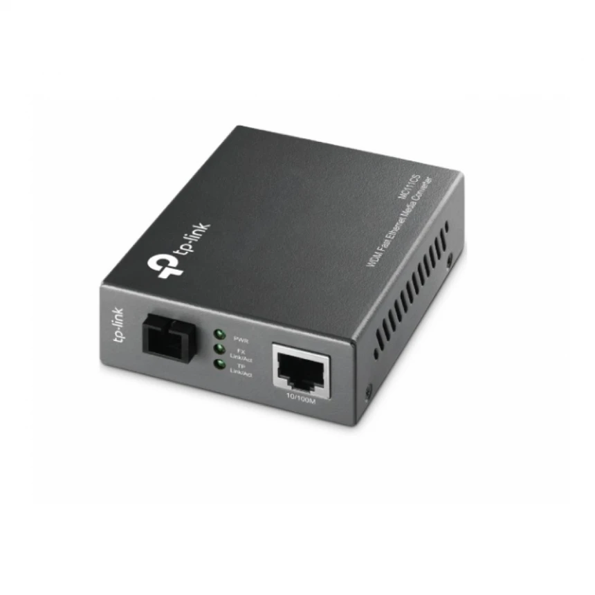 Media konverter TP-LINK MC111CS 10/100Mbps to 100Mbps/single-mode SC fiber/domet do 20km