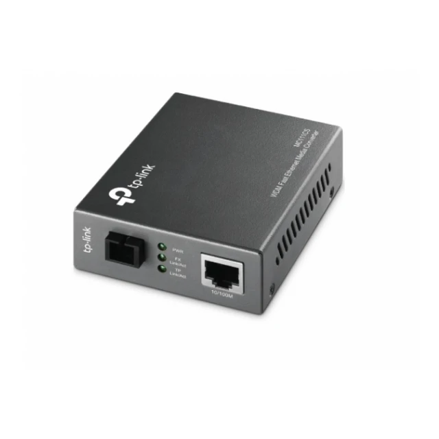 Media konverter TP-LINK MC111CS 10/100Mbps to 100Mbps/single-mode SC fiber/domet do 20km