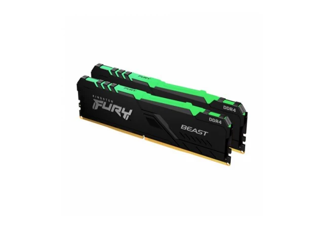 MEM DDR4.32GB 3200MHz (2x16) FURYBeastRGB KF432C16BB12AK2/32