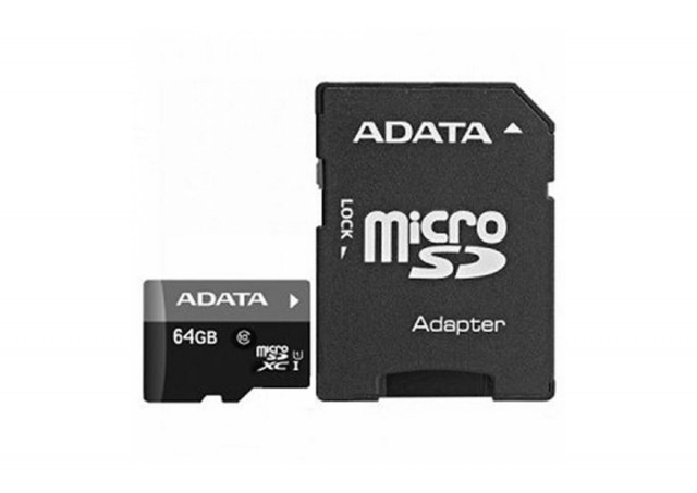 MEM SD MICRO 64GB HC Class 10 UHS + 1 ad AD