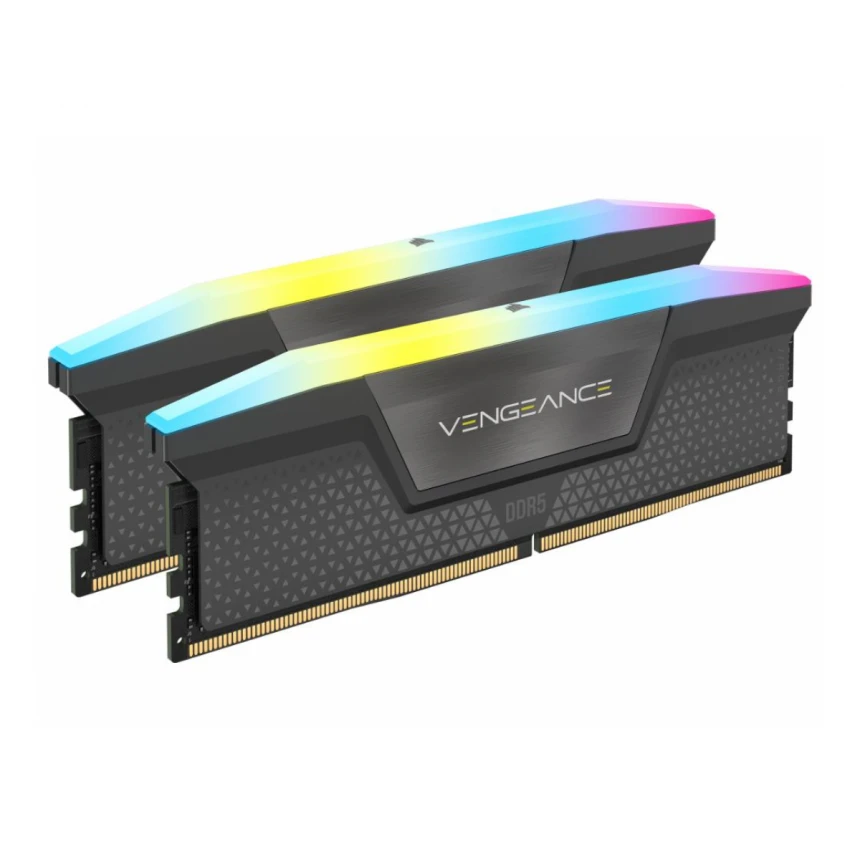 Memorija CORSAIR VENGEANCE 16GB (2x8GB)/DIMM/DDR5/5200MHz/CL40/1.25V/RGB/XMP & EXPO