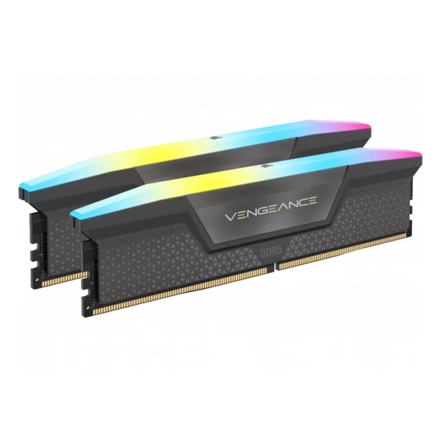 Memorija CORSAIR VENGEANCE 32GB(2x16GB)/DDR5/6400MHz/CL32/1.40V/RGB/EXPO & XMP