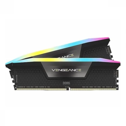 Memorija CORSAIR VENGEANCE 32GB(2x16GGB)/DDR5/6000MHz/CL36/1.4V/RGB/crna