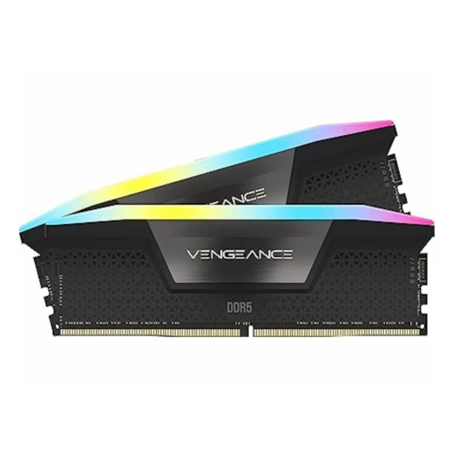 Memorija CORSAIR VENGEANCE 64GB(2x32GB)/DDR5/6000MHz/CL30/1.4V/RGB/crna