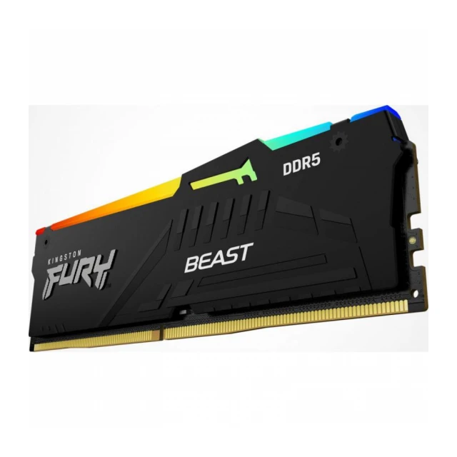 Memorija KINGSTON 16GB/DIMM/DDR5/6000MHz/CL40/FURY Beast RGB XMP