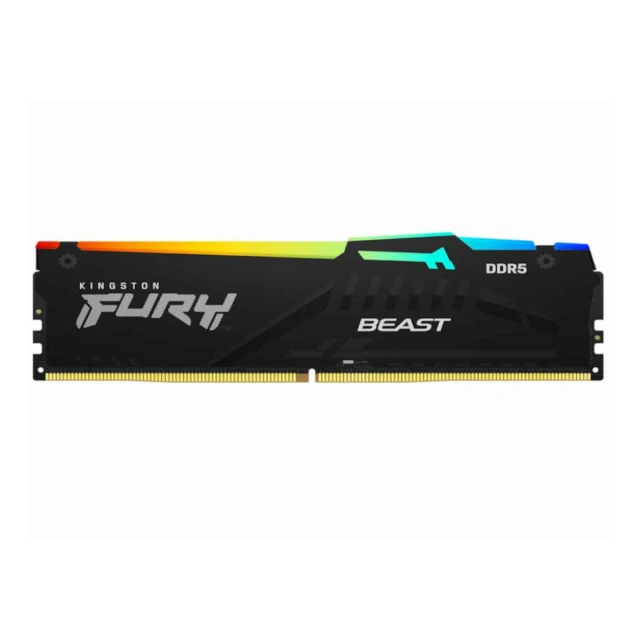 Memorija KINGSTON 32GB/DIMM/DDR5/6000MHz/CL40/FURY Beast RGB XMP