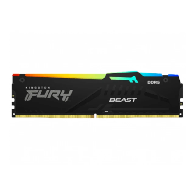 Memorija KINGSTON 32GB/DIMM/DDR5/5200MHz/CL40/FURY Beast RGB XMP