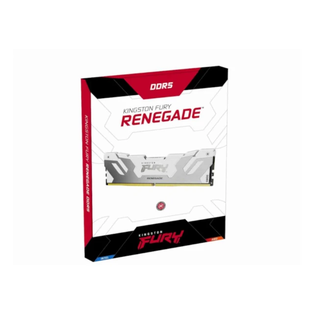 Memorija KINGSTON 32GB/DIMM/DDR5/6000MHz/CL32/FURY Renegade White XMP