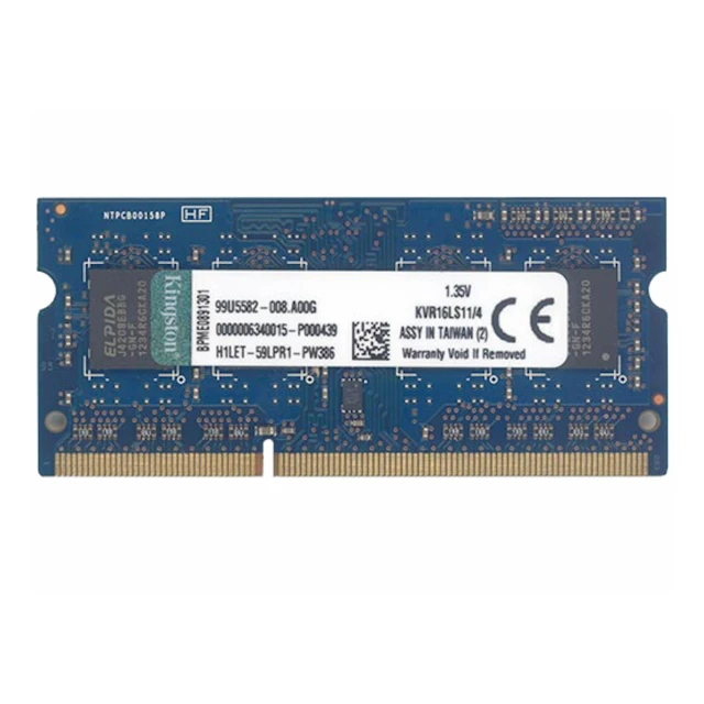 Memorija KINGSTON 4GB/SODIMM/DDR3/1600MHz/1Rx8/CL11