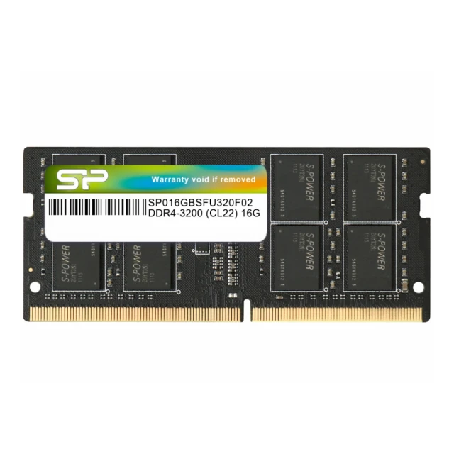 Memorija SILICON POWER SP016GBSFU320X02 16GB/DDR4/SODIMM/3200GHz/crna