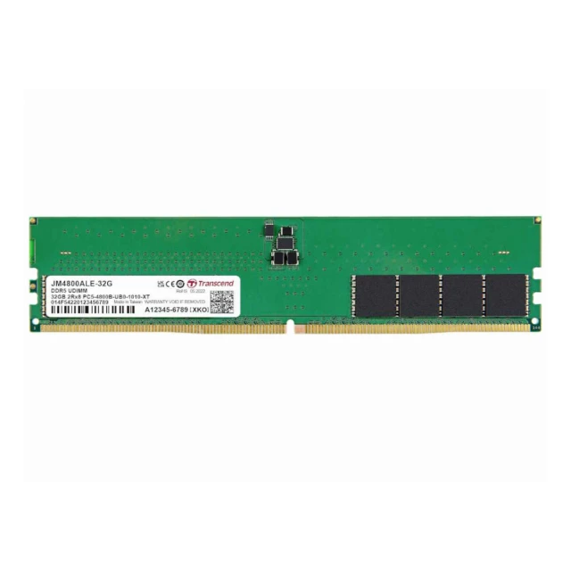 Memorija TRANSCEND 32GB/DIMM/DDR5/4800MHz/CL40/crna