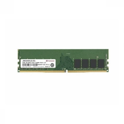 Memorija TRANSCEND 8GB/DIMM/DDR4/3200MHz/CL22/crna