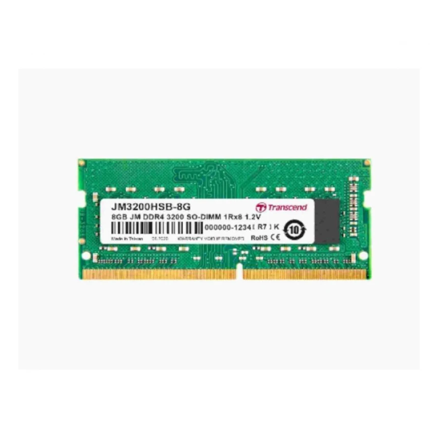 Memorija TRANSCEND 8GB/SODIMM/DDR4/3200MHz/CL22/crna