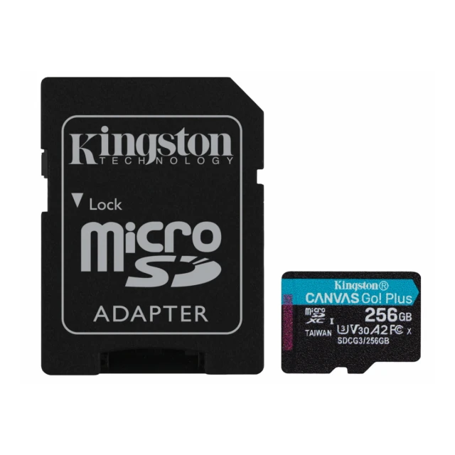 Memorije kartice KINGSTON SDCG3/256GB/microSDXC/256GB/170MB/s-90MB/s+adapter