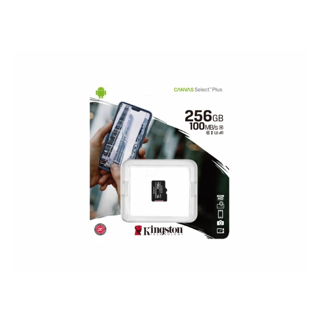 Memorije kartice KINGSTON SDCS2/256GBSP/microSD/256GB/UHS U3/100 MB/s-85MB/s