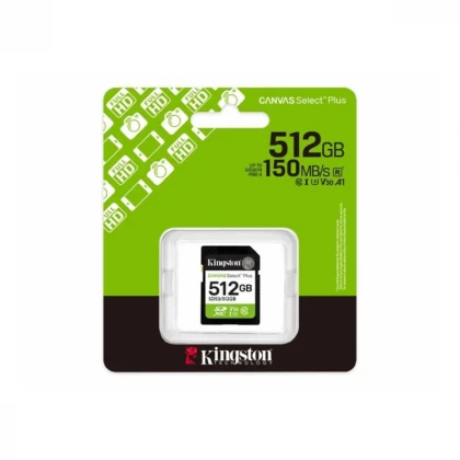 Memorije kartice KINGSTON SDS3/512GB/Canvas Select Plus/Class10 UHS-I/150MB/s