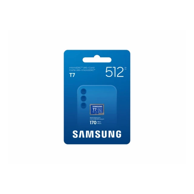 Memorijske kartice SAMSUNG/Micro SD 512GB T7/Up to 170MBs