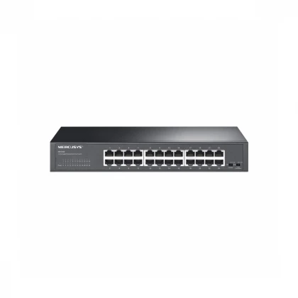 MERCUSYS MS124GS(UN) 24-Port Gigabit Desktop/Rackmount Switch 