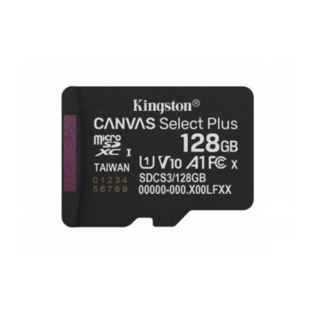 Micro SD Kingston 128GBS SDCS3/128GBSP