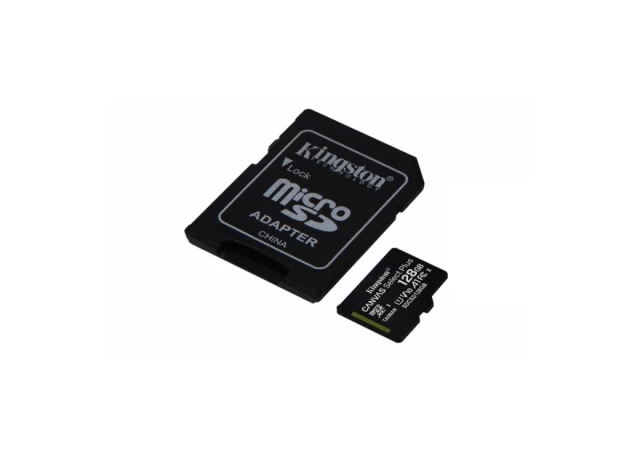 MICRO SD.128GB KINGSTON + 1ad KIN Canvas Plus