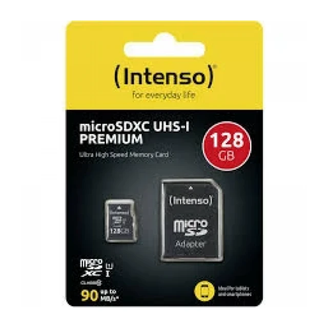 Micro SDXC Intenso 128GB UHS-I Premium 3423491 + adapter