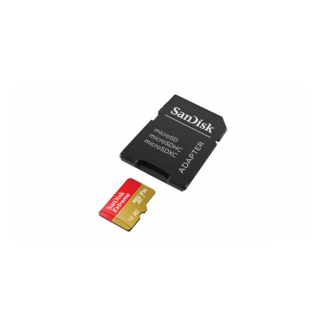 Micro SDXC SanDisk 128GB Extreme, SDSQXAA-128G-GN6AA + Adapter