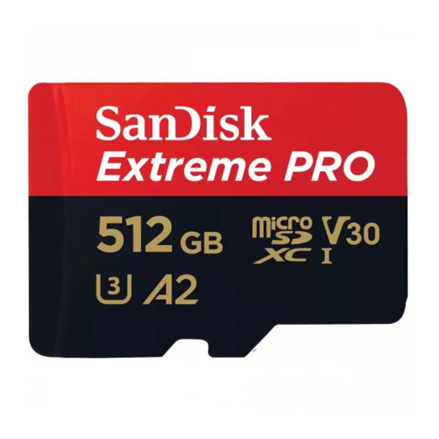 Micro SDXC SanDisk 512GB Micro Extreme Pro 200MB/s A2, SDSQXCD-512G-GN6MA