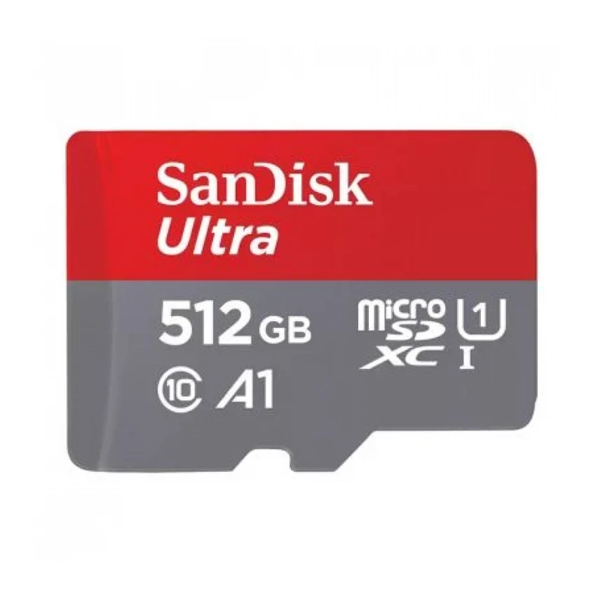 Micro SDXC SanDisk 512GB Ultra, SDSQUAC-512G-GN6MA + adapter