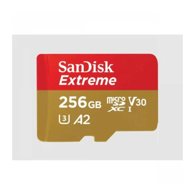 MicroSDXC SanDisk 256GB Extreme, SDSQXAV-256G-GN6MA + adapter