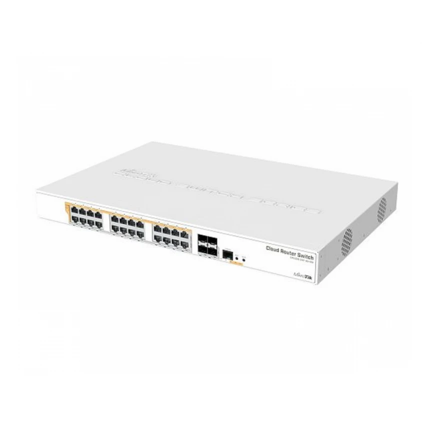 MIKROTIK (CRS328-24P-4S+RM) RouterOS 5L ili SwitchOS dual boot PoE switch (48825) 