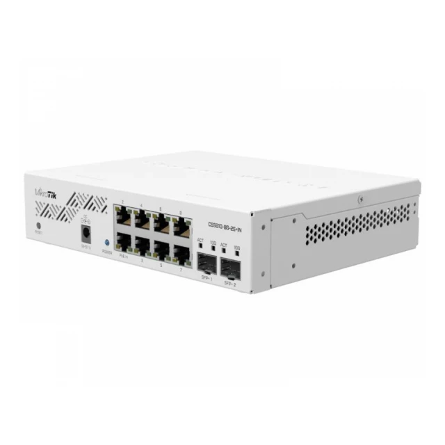 MIKROTIK (CSS610-8G-2S+IN) SwOS Lite upravljivi switch 