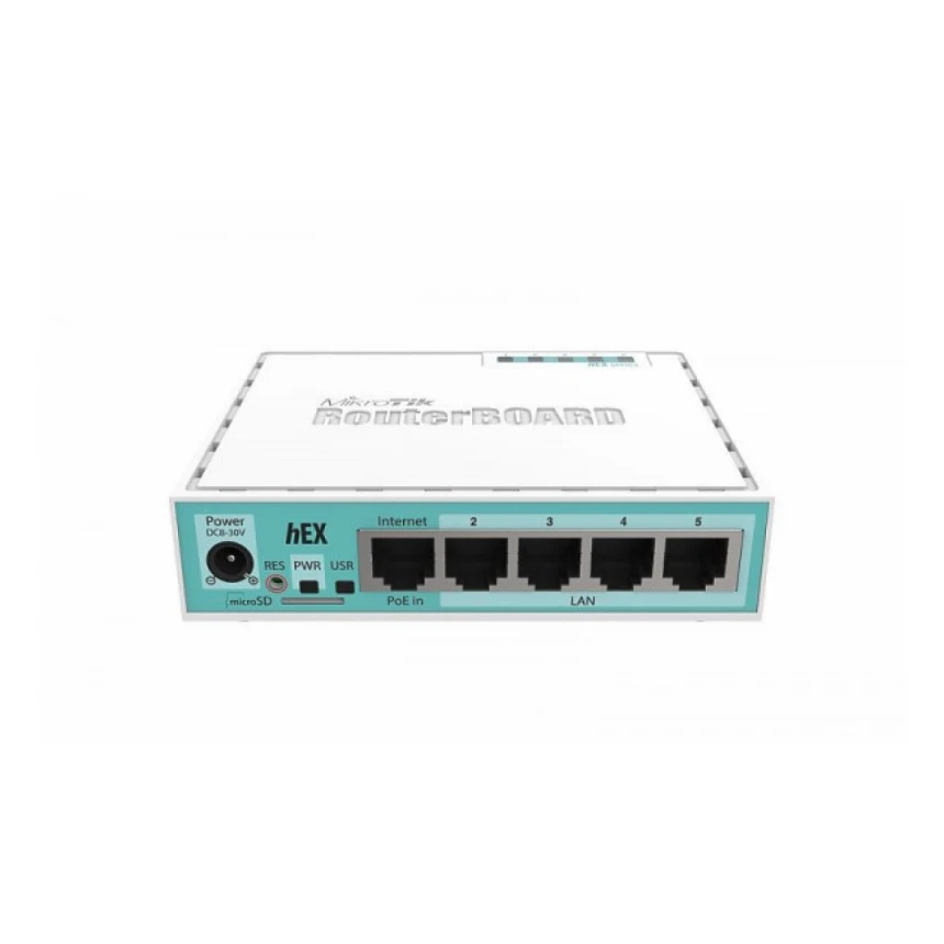 MikroTik RB750Gr3 hEX ruter sa 5 x Gigabit LAN / WAN portova 10/100/1000Mb/