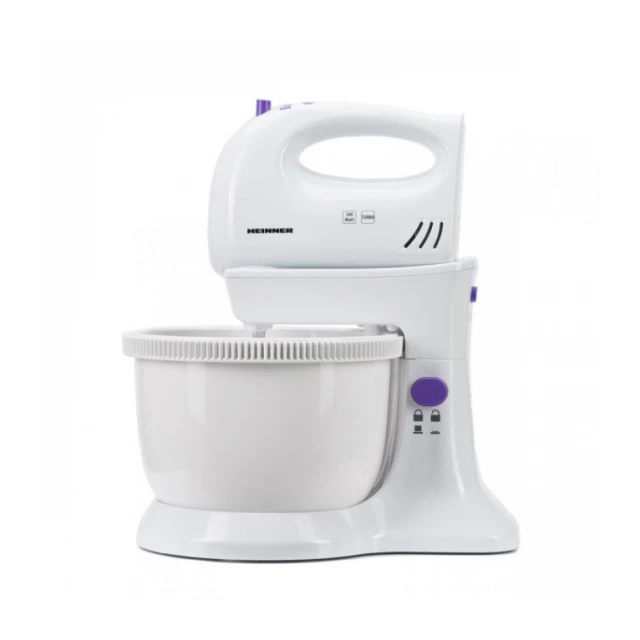 Mikser sa posudom HEINNER HMB-350UV 2,5l/300W/5 brzina/Beli