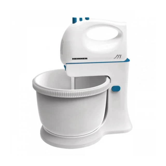 Mikser sa posudom HEINNER HMB-350BL 2,5l/300W/5 brzina/Beli