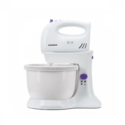 Mikser sa posudom HEINNER HMB-350UV 2,5l/300W/5 brzina/Beli