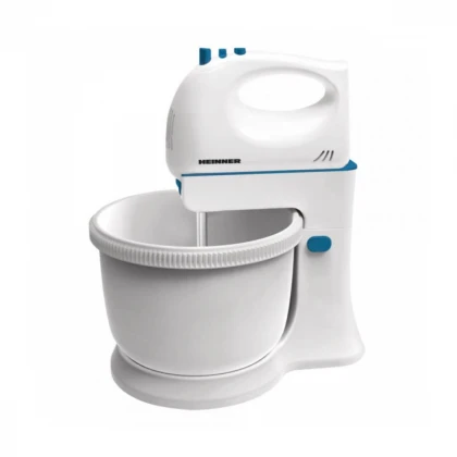 Mikser sa posudom HEINNER HMB-350BL 2,5l/300W/5 brzina/Beli
