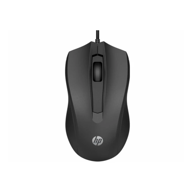 Miš HP 100 EURO žični/6VY96AA/crna