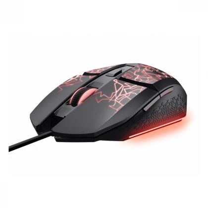 Miš TRUST GXT113 FELOX LED GAMING/crna