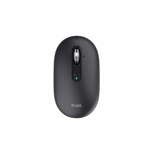 Miš TRUST SERON HYPSCROLL SLIM WRLS MOUSE BLK