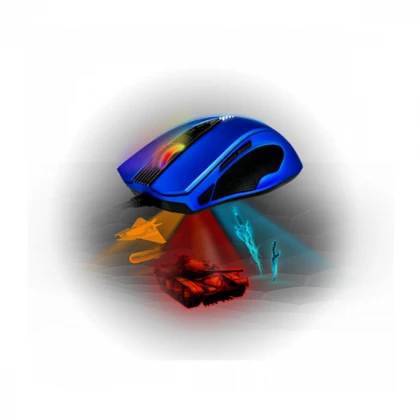 Miš USB EPICGEAR Gekkota plavi